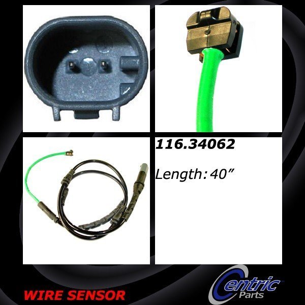 Centric Parts Brake Pad Sensor Wires, 116.34062 116.34062